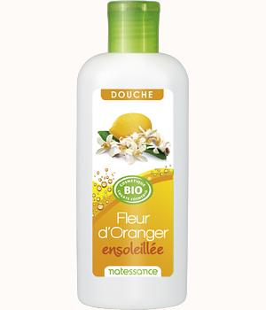 Natessance Gel douche Fleur d'Oranger ensoleillée 250ml