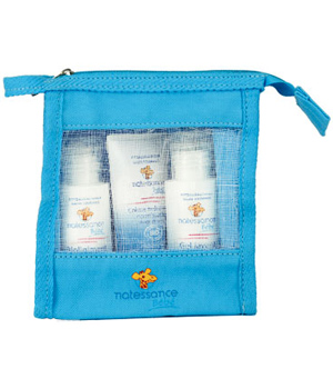 Trousse week end b�b� Bleu 3 Natessance Natessance