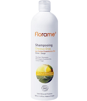 Shampoing cheveux gras Citron Sauge Florame Florame