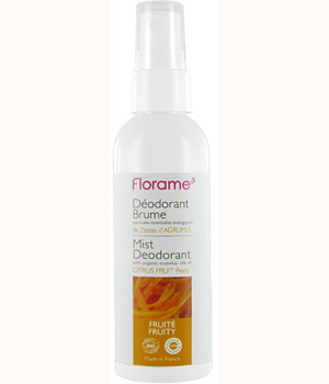 D�odorant brume Zestes d'Agrumes Florame Florame