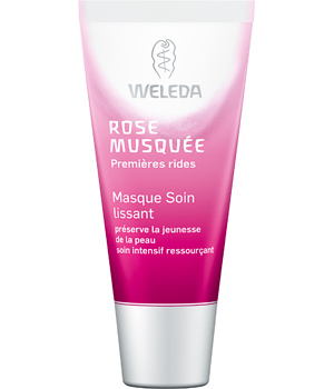 Weleda Masque soin lissant à la Rose Musquée premières rides 30ml