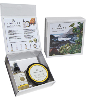Summer gift box: Body oil 100ml + Body scrub
