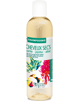 Shampoing cheveux secs Karit� Jojoba Alo� V�ra Cosmo Naturel Cosmo naturel