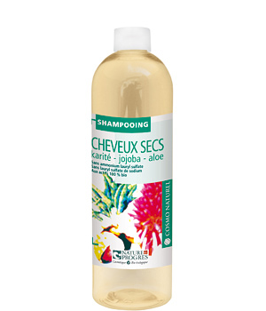 Shampoing cheveux secs Karit� Jojoba Alo� V�ra Cosmo Naturel Cosmo naturel