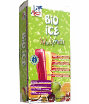 10 sucettes de glace multifruits Bio Ice