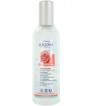 Logona Lotion Tonique Rose et Aloès 100ml