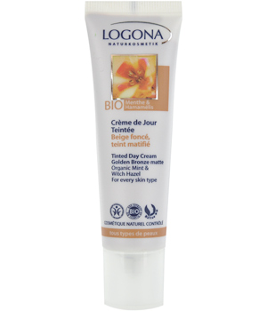 Logona - New tinted day cream - golden bronze matte 30ml
