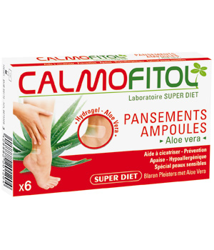 Calmofitol - 6 hydrogel plasters for blisters, with Aloe Vera