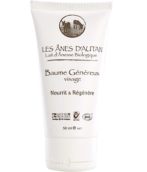 Les Anes d'Autan Baume généreux visage, cou, décolleté 50ml