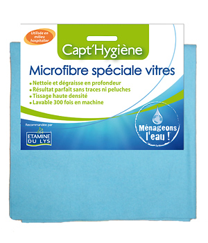 Microfibre sp�cial vitres Etamine du Lys