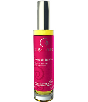 Zeste de Bonheur Eau de parfum bio 100% naturelle Glam Hours Glam Hours