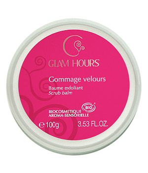 Gommage Velours Baume exfoliant corps Glam Hours