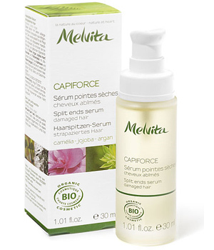 Melvita Capiforce Sérum pointes sèches Camelia Jojoba Argan 30ml