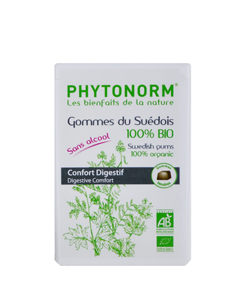 Gommes du Su�?©dois 100% Bio sans alcool Phytonorm