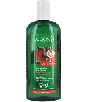 Logona - Age Energy shampoo with Caffeine & Goji berry 250ml
