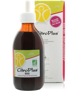 CitroPlus 800 sans Alcool p�?©pins de pamplemousse GSE