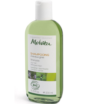 Melvita Shampoing cheveux gras Bardane et HE de Romarin bio 200ml