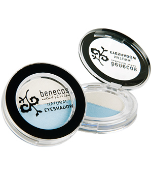 Benecos - Eyeshadow duo white/pale blue No.122