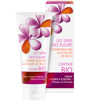 Les Sens Des Fleurs Crème Corps à Fondre Aux extraits de Figue et de Thé Vert 200ml