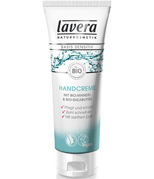 Lavera Crème pour les mains Amande bio et Karité BASIS 75ml