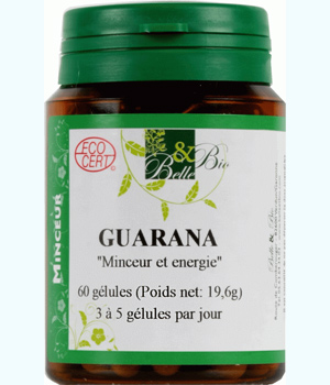 Guarana Double action: Minceur et �?©nergie 60 g�?©lules Belle et Bio