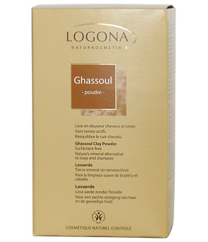 Logona Ghassoul poudre boite carton 1kg