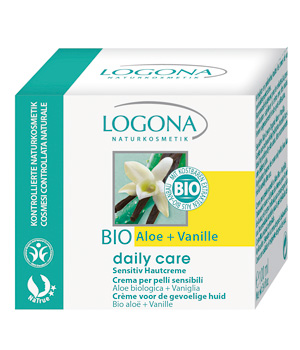 Logona Daily Care Sensitif Crème peau sensible Aloès et Vanille 100ml
