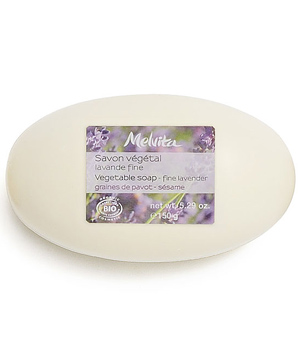 Melvita Savon Lavande Pavot Sésame ovale 150g