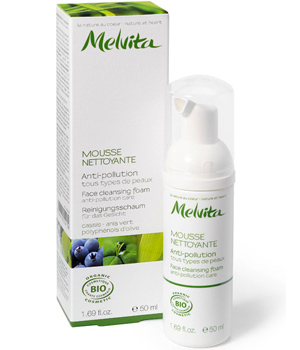 Melvita -  Cleansing Foam Blackcurrant, Aniseed, Olive - Anti Pollution 50ml