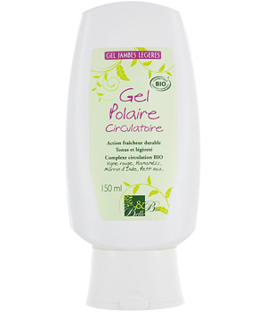 Belle et Bio - Polar Gel for circulation with Grape Vine, Witch Hazel & Horse Chestnut 150ml