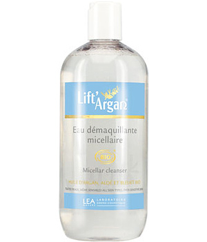 Natessance Eau démaquillante micellaire visage et yeux Lift Argan 500ml