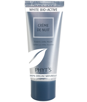 White Bio Active Cr�?¨me de nuit �?©claircissante tube de Phyts