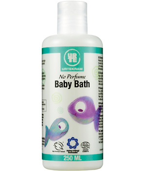 Urtekram Bain hydratant bébé sans parfum 250ml