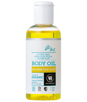 Urtekram - No perfume baby oil 100ml