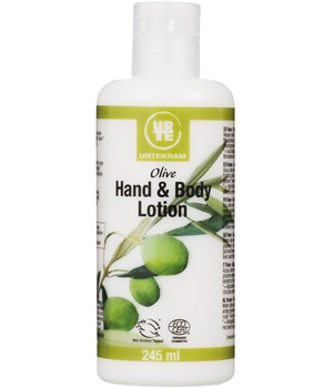Urtekram Lait corps et mains Olive 250ml