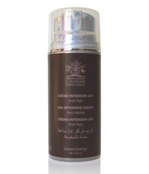 Cr�?¨me intensive homme 24h anti �?¢ge Green Energy Organics
