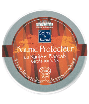 Baume protecteur au Karit�?© et Baobab Biofloral