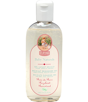 Gel lavant d�?©licat Bois de Rose Euphia