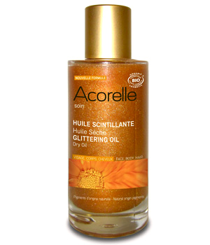 Acorelle - Glittering dry oil for face & body 50ml