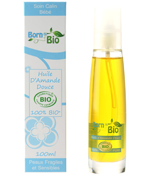 Born To Bio - Organic Sweet Almond oil 100ml