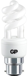 Ampoule mini spirale B22 600 Lumen GP Lighting