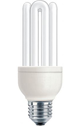 Ampoule Eco. d'�nergie 85% Mini Genie 8W E27 Blanc froid X Philips