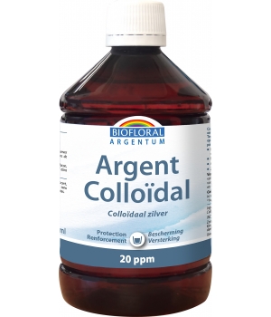 Argent Colloïdal Naturel 20 PPM 500 Biofloral