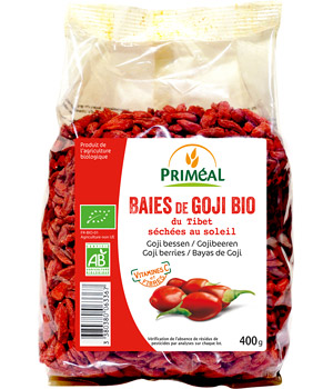 Baies de Goji bio du Tibet Primeal