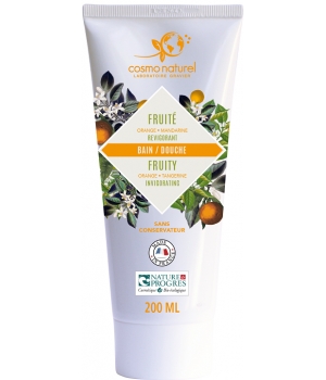 Bain douche Fruité Orange Mandarine tube Cosmo Naturel