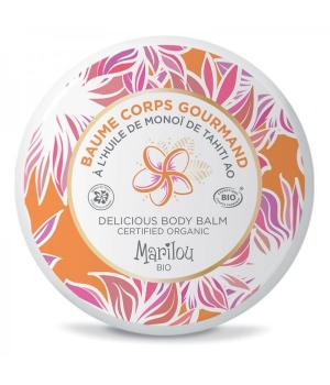 Baume corps gourmand à l'huile de Monoï Marilou Bio