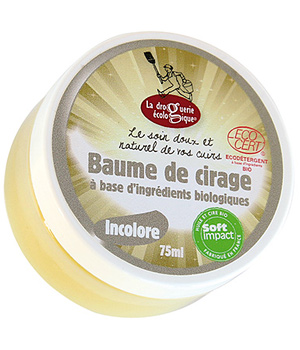 Baume de cirage Incolore Droguerie Ecologique