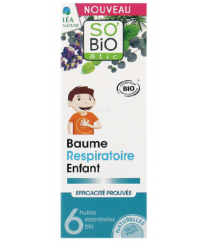 Baume respiratoire enfant So'Bio étic