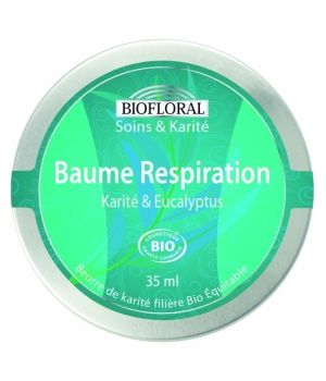 Baume respiratoire Karité Eucalyptus Biofloral