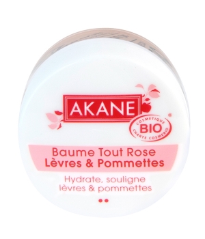 Baume Tout rose lèvres et pommettes Akane